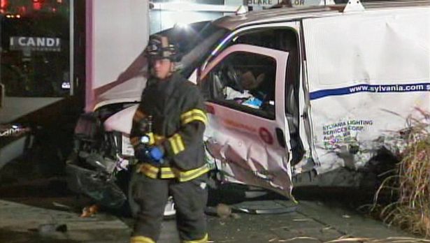 KIRO 7 photo: Hit-and-run Collision 3:30AM 10/25/2012