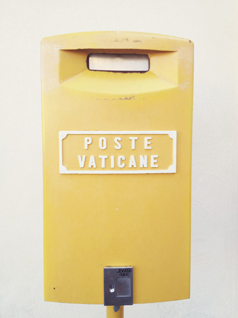 Mailbox at the Vatican © 2013 I CANDI Studios