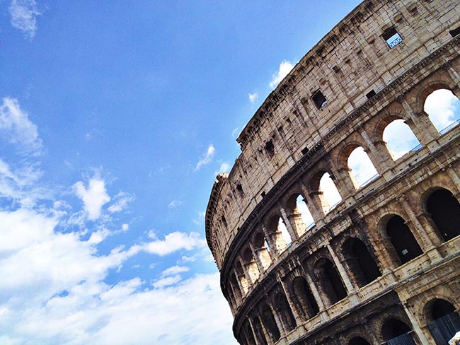 Grace at the Colosseum - Rome, Italy  © 2013 I CANDI Studios