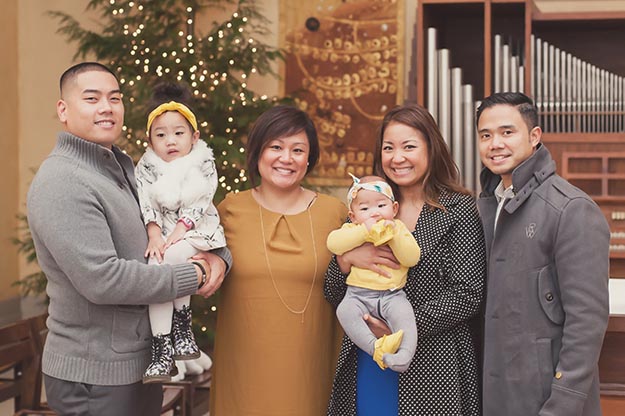 Baptism and family celebration. Photography by I CANDI Studios.