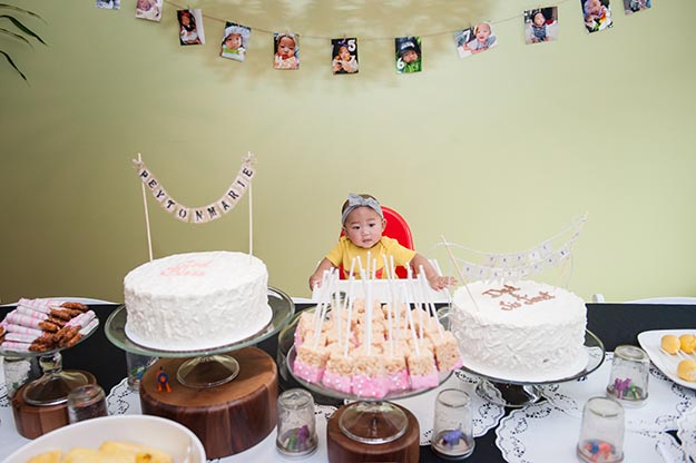 Baptism and family celebration. Photography by I CANDI Studios.