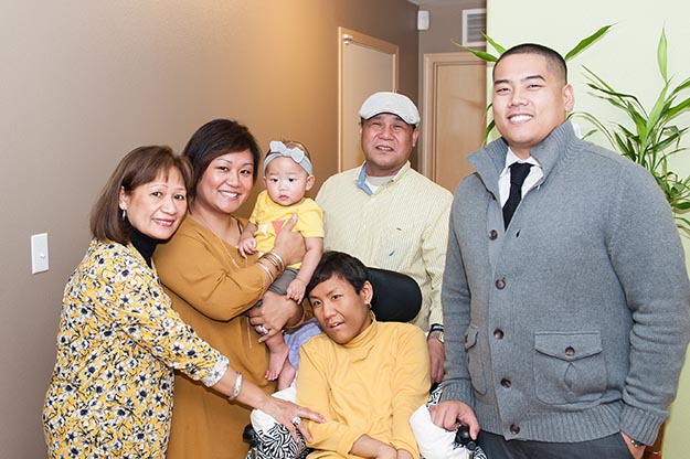 Baptism and family celebration. Photography by I CANDI Studios.