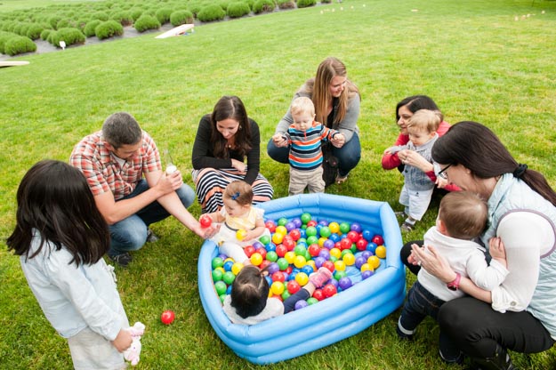 Oliver's first birthday. Woodinville Lavender Farm. Photography by I CANDI Studios