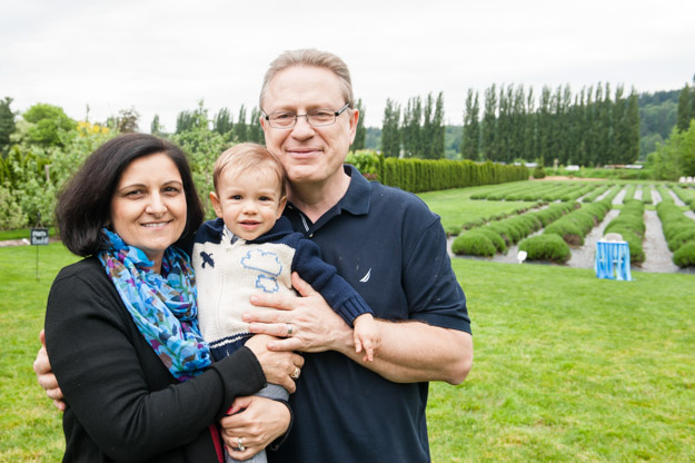 Oliver's first birthday. Woodinville Lavender Farm. Photography by I CANDI Studios