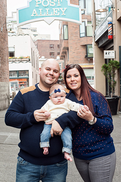 Seattle Family Portraits - Pike Place Market - Photography by I CANDI Studios