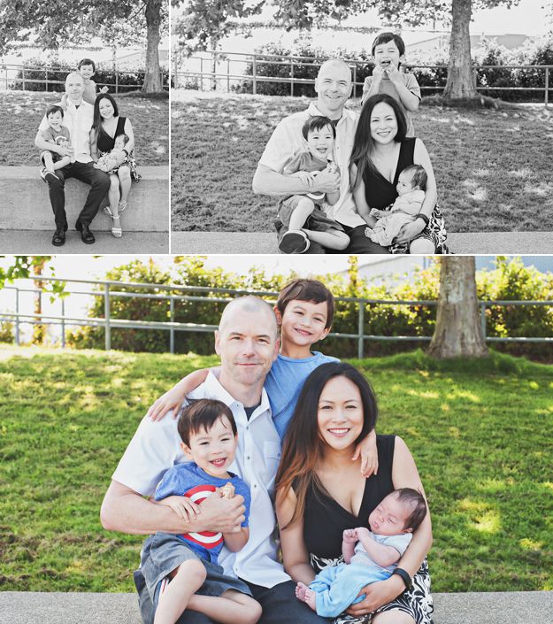 Seattle family portraits by I CANDI Studios. West Seattle.