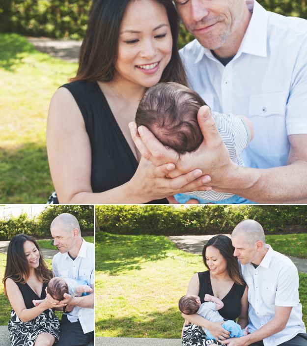 Newborn baby pictures. Family portraits by I CANDI Studios. 