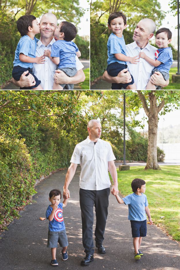Father and son. Family portraits by I CANDI Studios. 