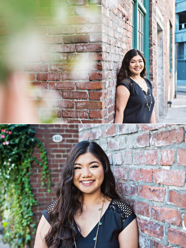 Seattle Senior Portraits - Pioneer Square | Photos by I CANDI Studios