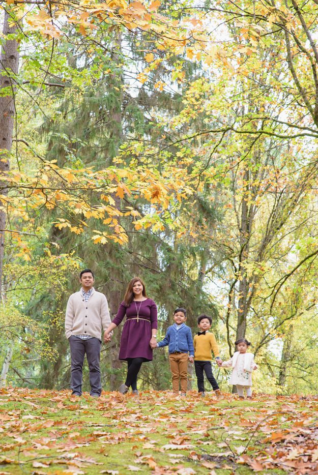 Fall Photos: Family Portraits - Seattle Arboretum - Photography by I CANDI Studios